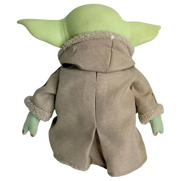 Star Wars Mandalorian The Child Baby Yoda Plush Toy Mattel With Sounds 12” Grogu - Picture 2 of 8